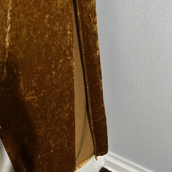 Velvet long dress - Picture 3 of 5